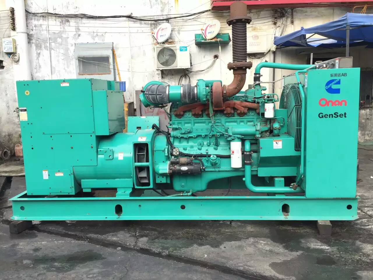 北镇租赁发电机-柴油发电机不正常冒烟的原因